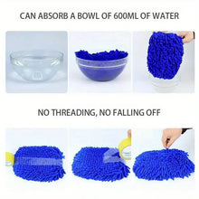 Telescopic Microfiber Car Wash Brush Mop with Chenille Bristles-3