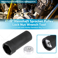 1 7 8inch Mainshaft Sprocket Pulley Lock Nut Wrench Tool Suitable for 36-06 Harley-2