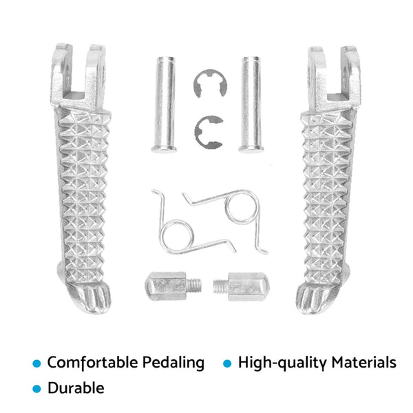 Front Foot Pegs Pedal Suitable For Yamaha YZF R25 R3 MT-07 MT-09 MT-10 MT-03 FZ-09 FJ-09 FZ-10-1