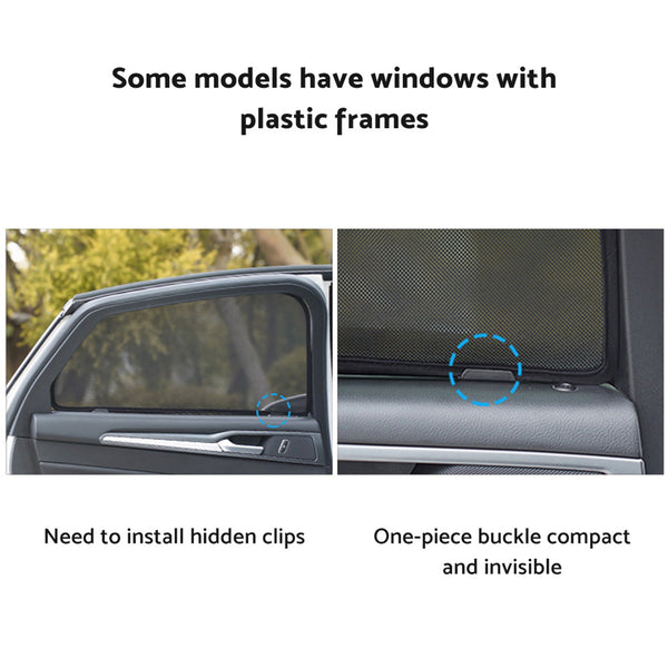 2x Front Car Window Sun Shades Suitable for Mazda CX-9 CX9 16-25 UVA Protection