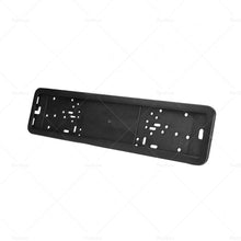 2x European Number License Plate Cover Frame Holder Mounting Bracket Standard-4