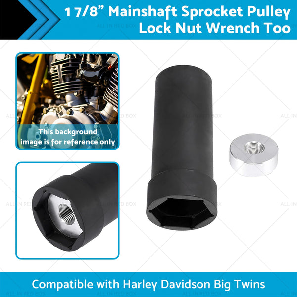 1 7 8inch Mainshaft Sprocket Pulley Lock Nut Wrench Tool Suitable for 36-06 Harley-1