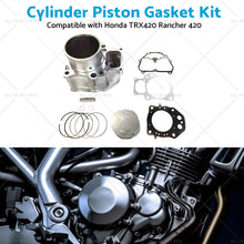 Cylinder Piston Ring Gasket Kit for Honda TRX420 F TRX420 Rancher 420 2007-2022-3