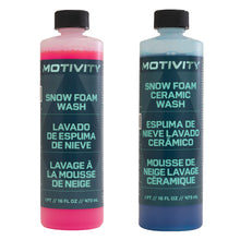 MOTIVITY Snow Foam Duo, Concentrated Car Wash Soap, Works with Foam Cannon, Foam Gun, or Pressure Washer - 16 fl oz (2 Pack)