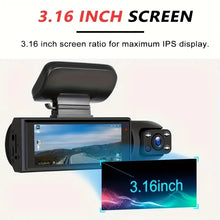 1080P Dual Camera Dash Cam for Cars with 32GB Memory Card-3