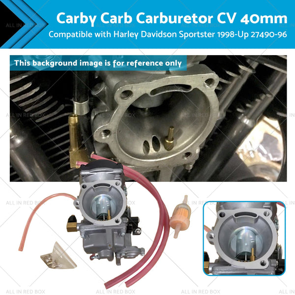 Carby Carb Carburetor CV 40mm Fit For Harley Davidson Sportster 1998-Up 27490-96-0