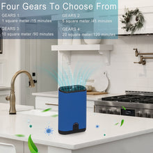 Ozone Generator Portable Air Ionizers Odor Eliminator with 5000mAh Battery Rechargeable Air Purifier Ozone Air Freshener for Home Cars Kitchen Bedroom Office Pet & cigarette odor