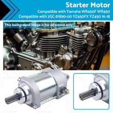 Starter Motor Suitable for Yamaha WR450F 2GC-81890-00 YZ450FX YZ450 16-18 WR450-0