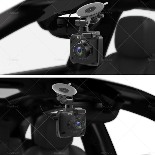 4K Built in WiFi GPS Car Dash Camera Recorder UHD 2160P LCD 170 Degree WDR Night Visio