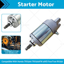 Starter Motor Suitable For Honda TRX300 TRX300FW 4WD FourTrax 1988-2000 RX250-4