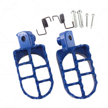 Blue FOOT PEG FOOTREST ASSEMBLY FOOTPEG Suitable For YAMAHA PW50 PY50 PEEWEE-4