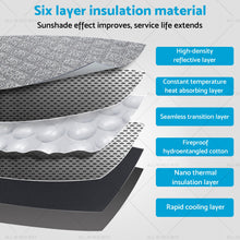 6 Layer Thick WindScreen Sun Shade Suitable For Toyota Camry 24 on UV Protection