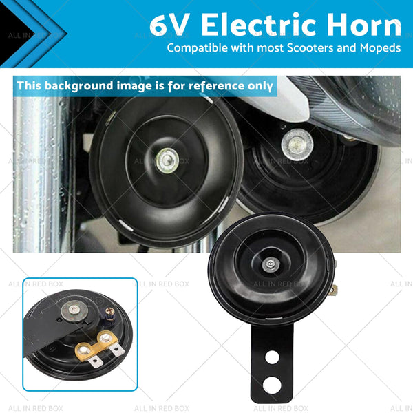 6V Universal Motorcycle Horn Suitable For Suzuki Gokart Buggy Scooter Yamaha-0