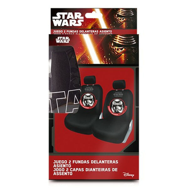Car Seat Covers Star Wars Stormtrooper Universal Forward Black 2 Units-1