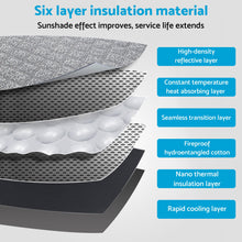 6 Layer WindScreen Sun Shade Suitable For Subaru Forester 19-24 UV Protection