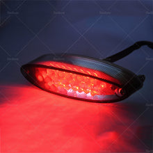 Universal Mororcycle 28 LED Brake Stop Tail Light License Number Plate Rear Lamp-4