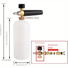 NNETM Adjustable Heavy-Duty Foam Cannon for Car Washing-3