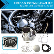 Cylinder Piston Ring Gasket Kit for Honda TRX420 F TRX420 Rancher 420 2007-2022-0
