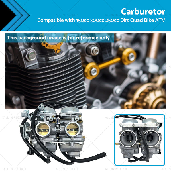 Carby Carburetor Double Twin 150cc 300cc 250cc Dirt Quad Bike ATV Thumpstar PRO-0