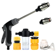 High Pressure Car Wash Gun Adjustable Foam Sprayer Black-2