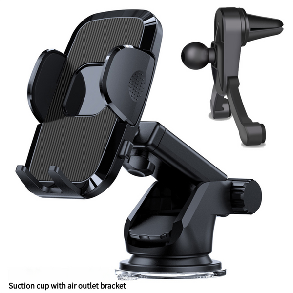 NNEDSZ 360° Adjustable Car Phone Holder - Dashboard and Air Vent Mount（S161+CF26）