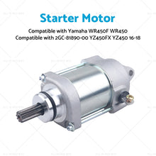 Starter Motor Suitable for Yamaha WR450F 2GC-81890-00 YZ450FX YZ450 16-18 WR450-3