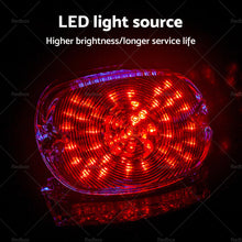LED Rear Tail Light Brake Smoke Suitable For Harley Touring Dyna Glide Softail-4