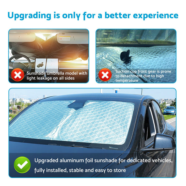 6 Layer WindScreen Sun Shade Suitable For Subaru Forester 19-24 UV Protection