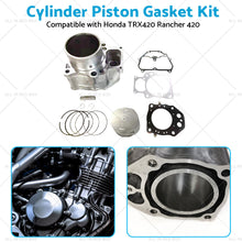 Cylinder Piston Ring Gasket Kit for Honda TRX420 F TRX420 Rancher 420 2007-2022-4
