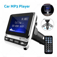 Handsfree Wireless Bluetooth-compatible Car FM Transmitter MP3 Player USB Charge