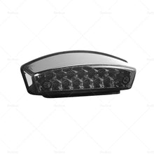 Universal Smoke Motorcycle LED Rear Brake Stop Tail light License Plate light-2