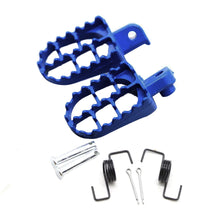 Blue FOOT PEG FOOTREST ASSEMBLY FOOTPEG Suitable For YAMAHA PW50 PY50 PEEWEE-2