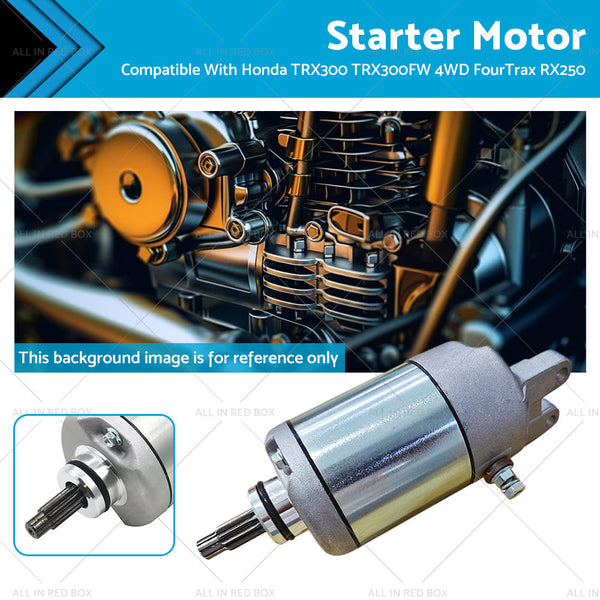 Starter Motor Suitable For Honda TRX300 TRX300FW 4WD FourTrax 1988-2000 RX250-0