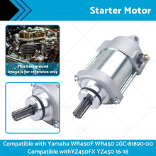 Starter Motor Suitable for Yamaha WR450F 2GC-81890-00 YZ450FX YZ450 16-18 WR450-1