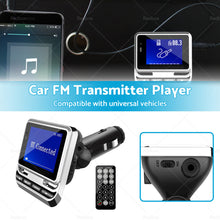 Handsfree Wireless Bluetooth-compatible Car FM Transmitter MP3 Player USB Charge