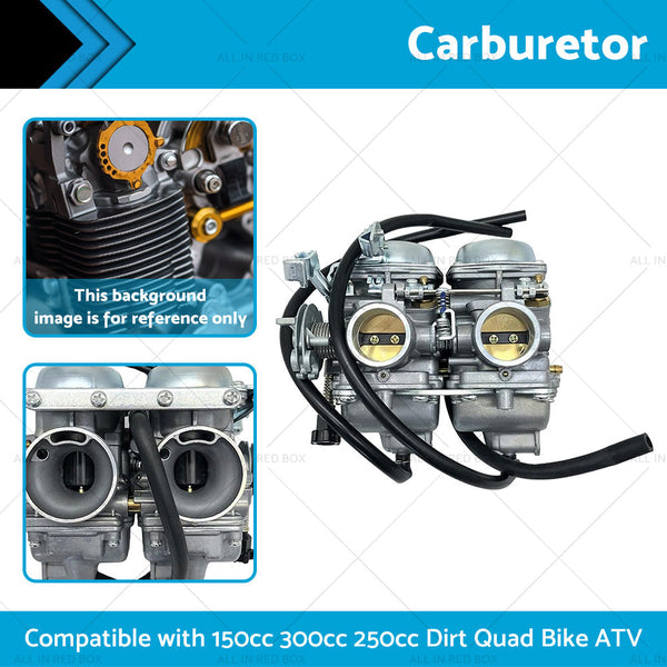 Carby Carburetor Double Twin 150cc 300cc 250cc Dirt Quad Bike ATV Thumpstar PRO-1