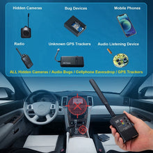 Anti Camera Detector RF Signal Wireless Camera Lens Bug GPS Tracker