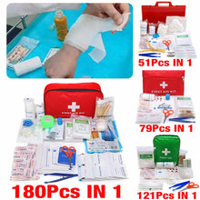 Mini Safe Camping Hiking Car First Aid Bag Kit