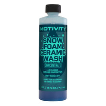 MOTIVITY Snow Foam Ceramic Car Wash Soap, Concentrated Formula, Fresh Linen Scent – 16 fl oz