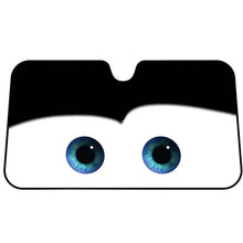 6 Colors Eyes Heated Windshield Sunshade Car Window Windscreen Cover Sun Shade Auto Sun Visor Car-covers Car Solar Protection