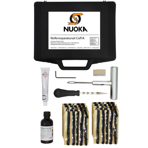 CoPrA tire repair kit for tubeless tires